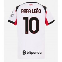 AC Milan Rafael Leao #10 Vonkajší Ženy futbalový dres 2025-26 Krátky Rukáv